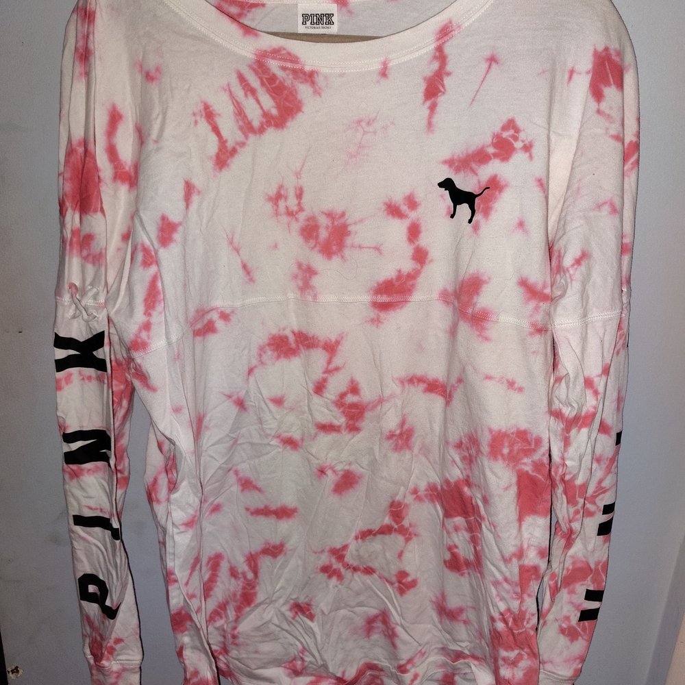Victoria's Secret Pink Tie-Dye Shirt